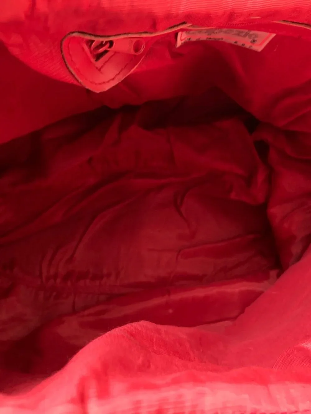 Red Leather Capezio bag